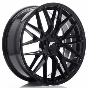 Japan racing Jr28 Shiny Black 8.5x19 5/112 ET35 N66.6