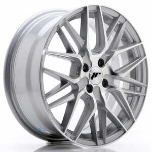 Japan racing Jr28 Silver Machined Face 8.5x19 5/112 ET40 N66.6