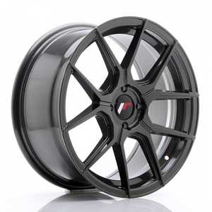 Japan racing Jr30 Hyper Grey 8x17 5/112 ET40 N66.6