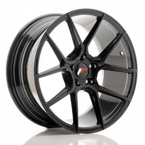 Japan racing Jr30 Shiny Black 10x20 5/112 ET40 N66.6