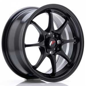 Japan racing Jr5 Matt Black 7x15 4/100 ET35 N73.1