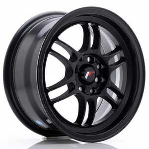 Japan racing Jr7 Matt Black 7x16 4/100 ET38 N73.1