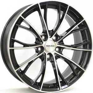 Monaco Mc16 Gloss Black  Polished 8.5x19 5/112 ET45 N66.6