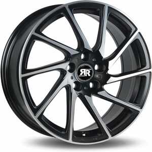 Racer Turn Black Polished 7.5x17 4/108 ET25 N65.1